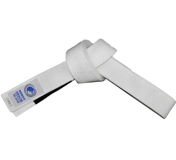 Renzo Gracie White BJJ Belt